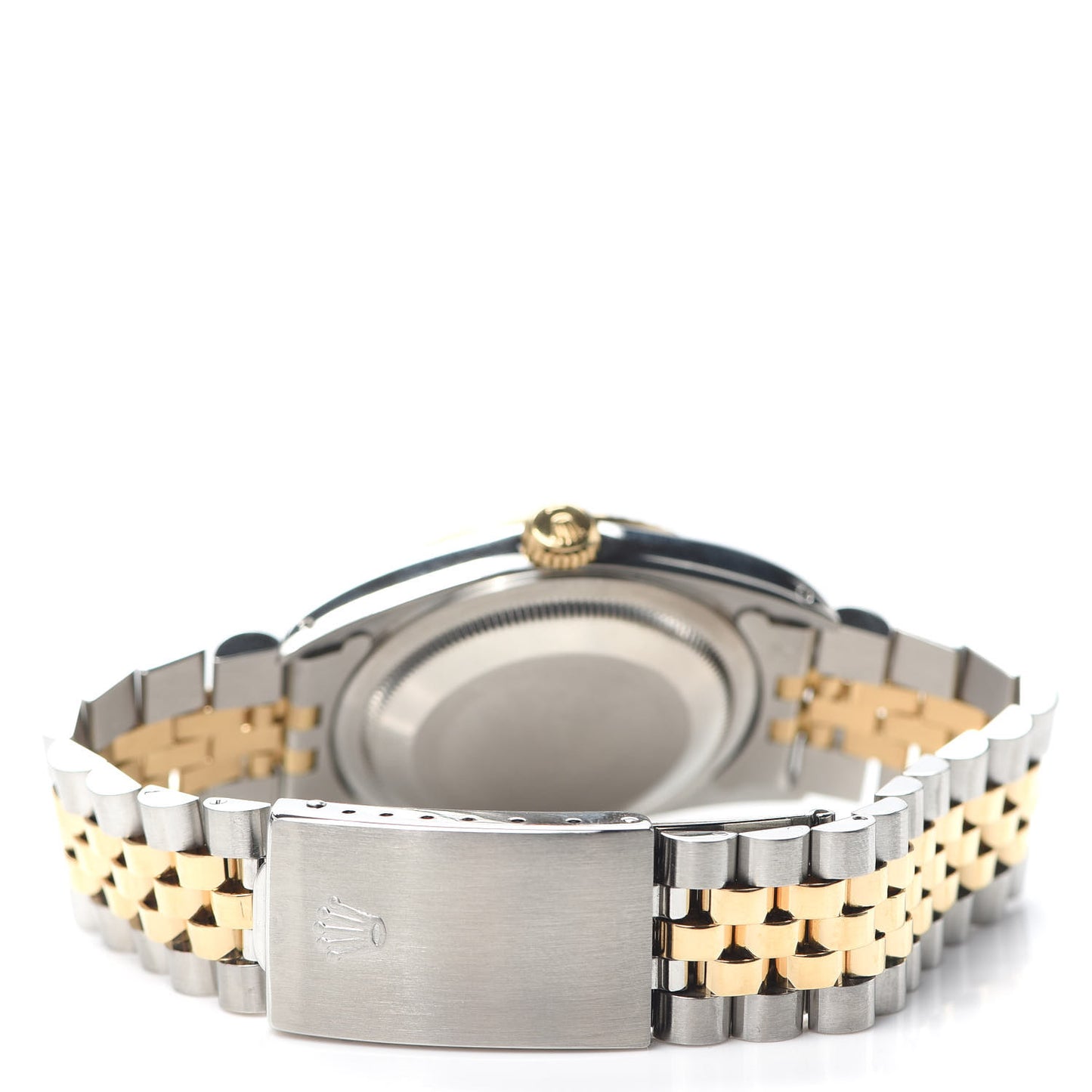 Stainless Steel 18K Yellow Gold Diamond 36mm Oyster Perpetual Datejust Watch Champagne 16233