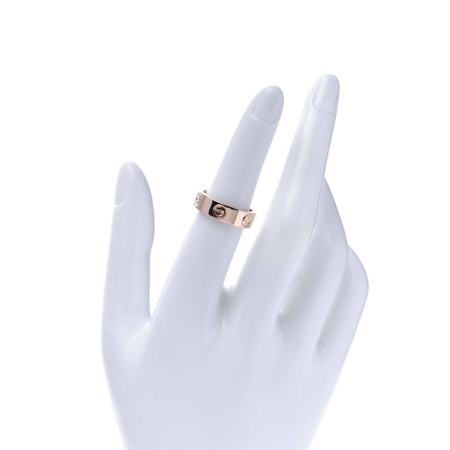 18K Yellow Gold 5.5mm LOVE Ring 52 6