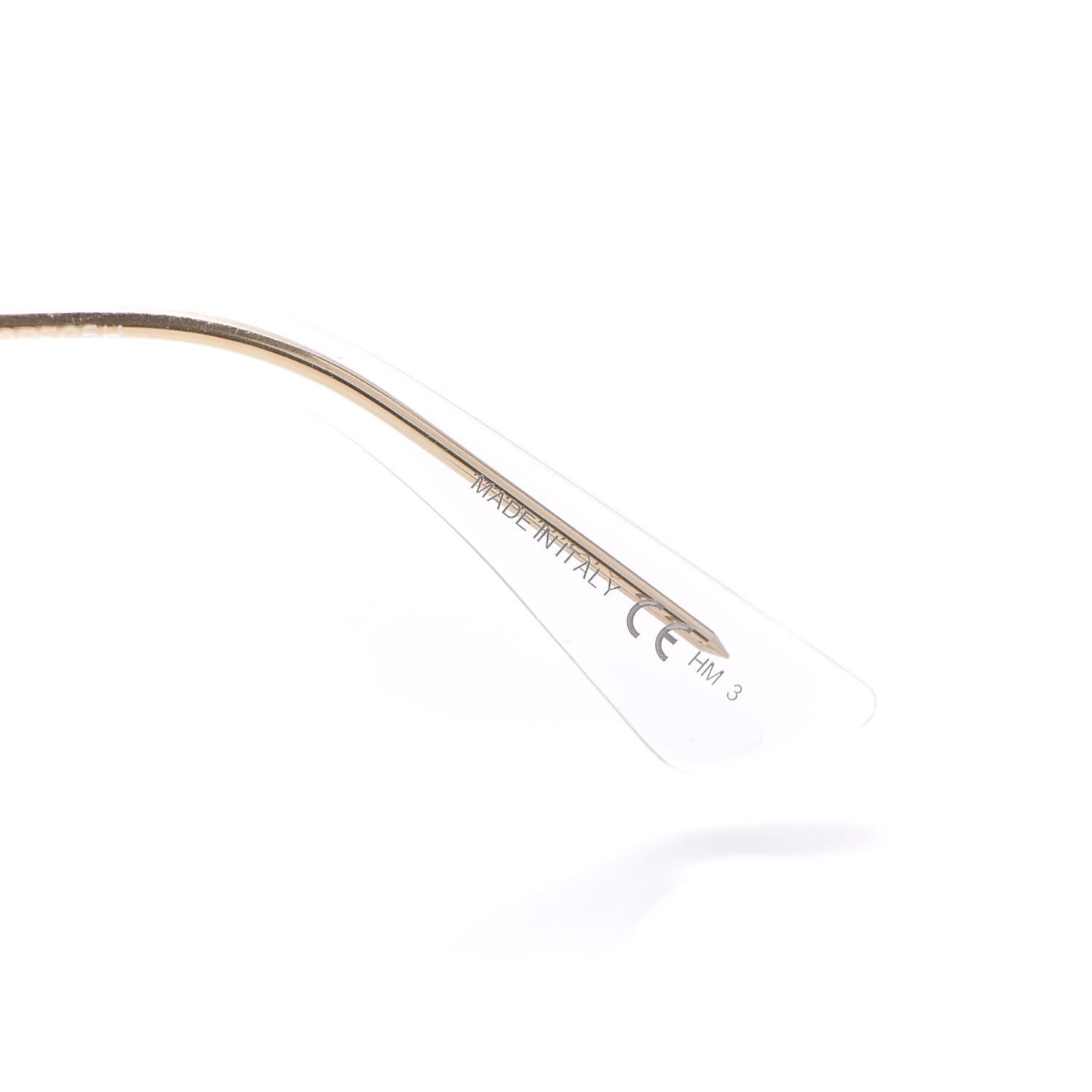 Reflected Prism Mirrored Sunglasses Black Gold
