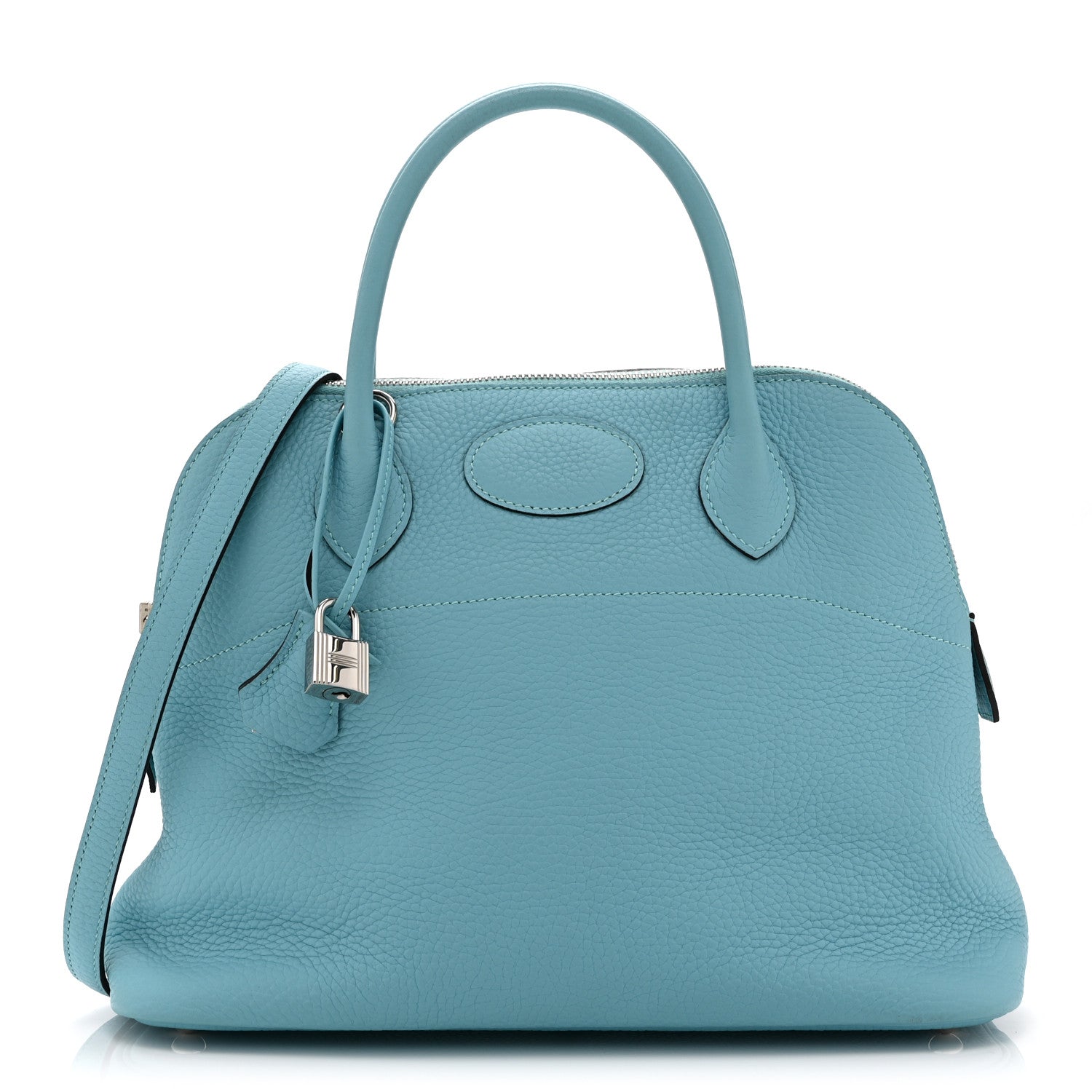 ☆新品未使用☆ HERMES Bolide 31 ハンドバッグ ブルー Hermes Taurillon Clemence Bolide 31 Bleu Atoll 1891886 – FASHIONPHILE