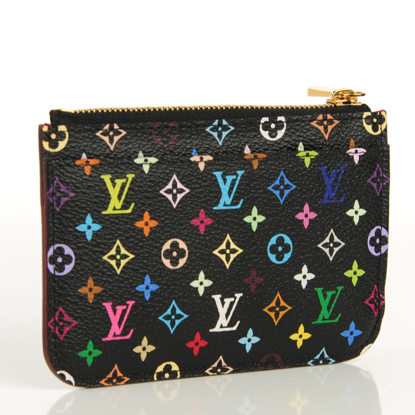 Monogram Multicolor Key Pouch Black Grenade