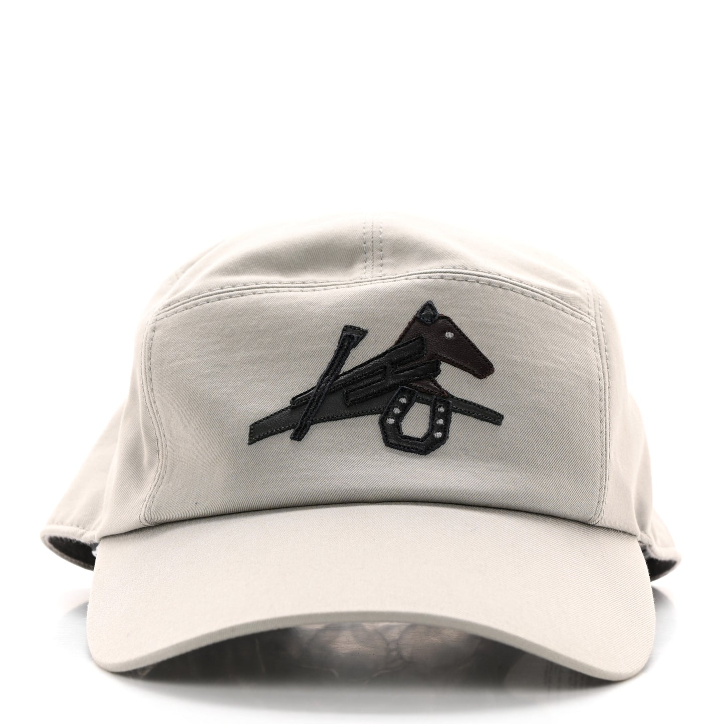 Stretch Cotton Lambskin Nevada Puzzle Equestre Hat 57 Pierre