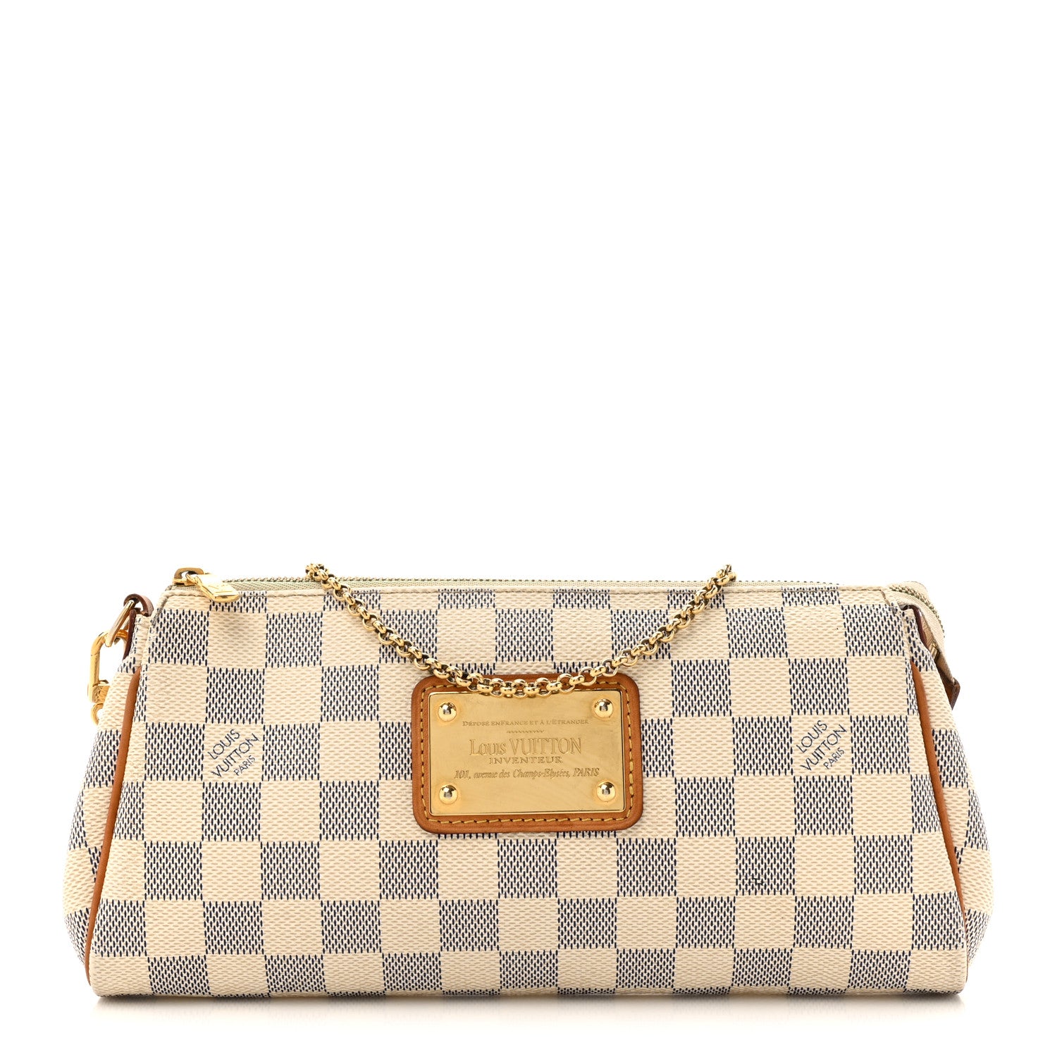 Louis Vuitton Damier Azur Eva Clutch 1 of 13