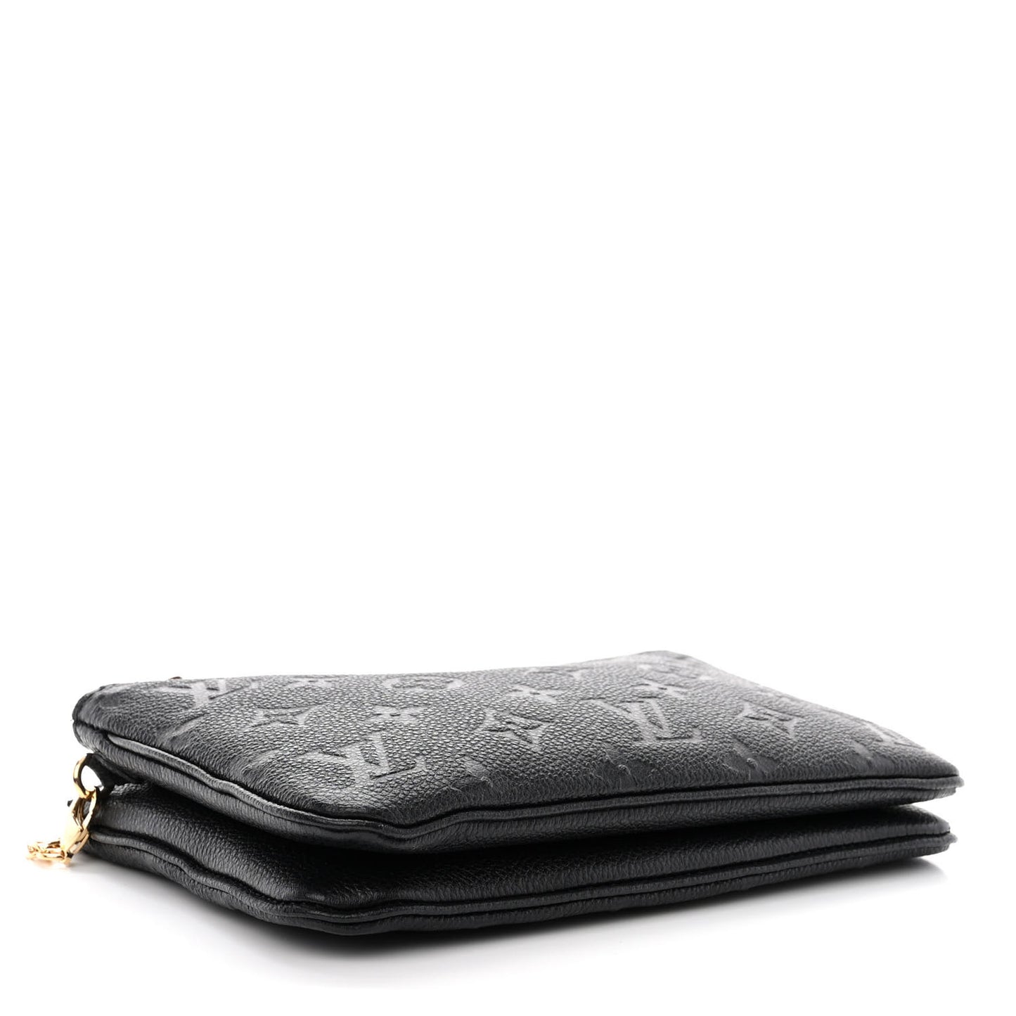 Empreinte Double Zip Pochette Black