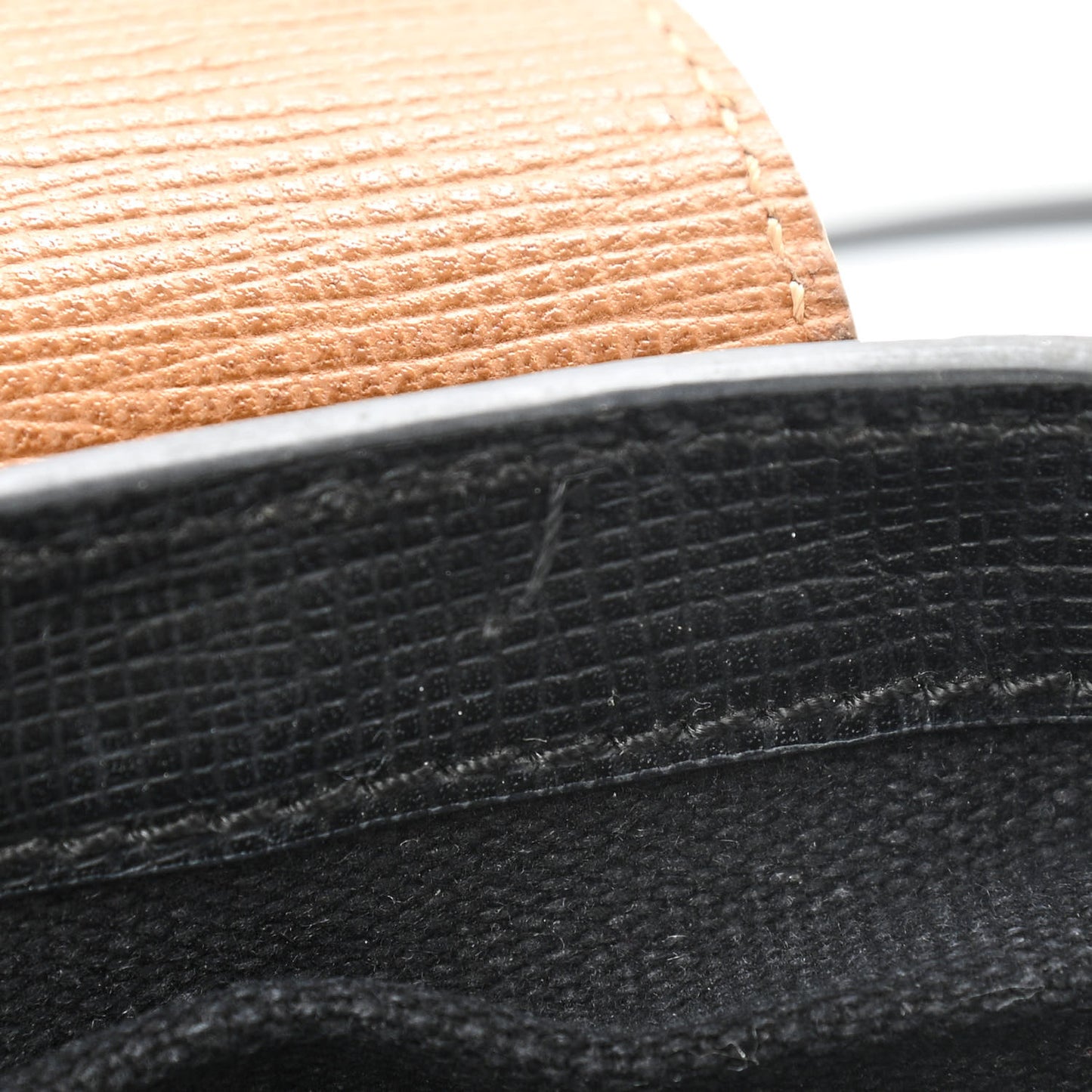 Suede Small Square Buckle Belt Bag Black