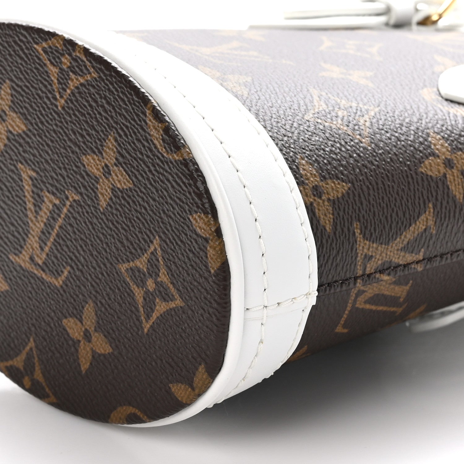 Louis Vuitton Monogram LV Match Nano Bucket Bag White 9 of 9