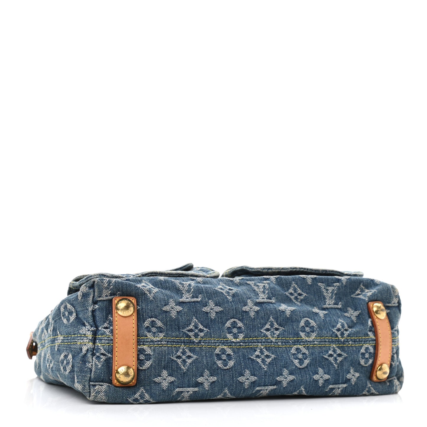 Monogram Denim Baggy PM Blue