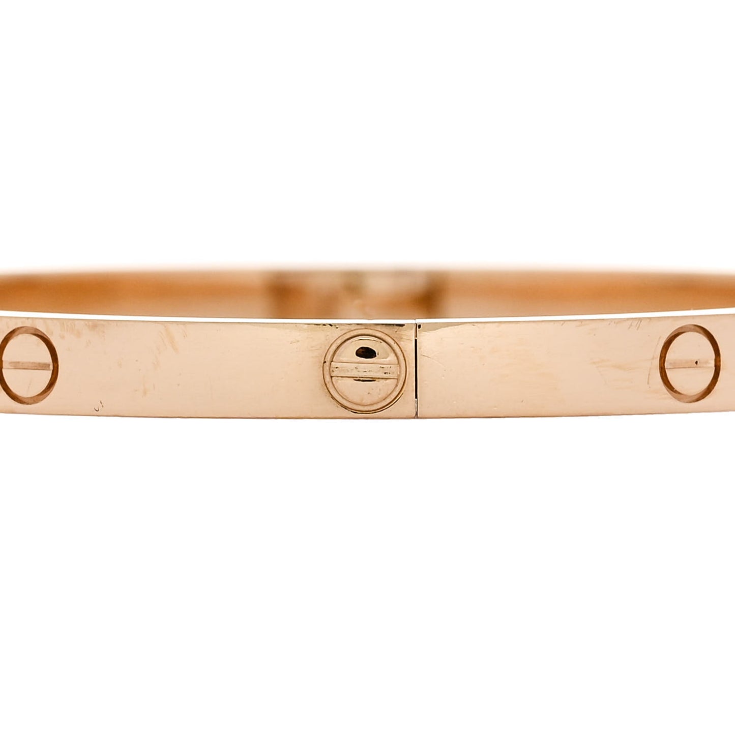 18K Yellow Gold Small LOVE Bracelet 15