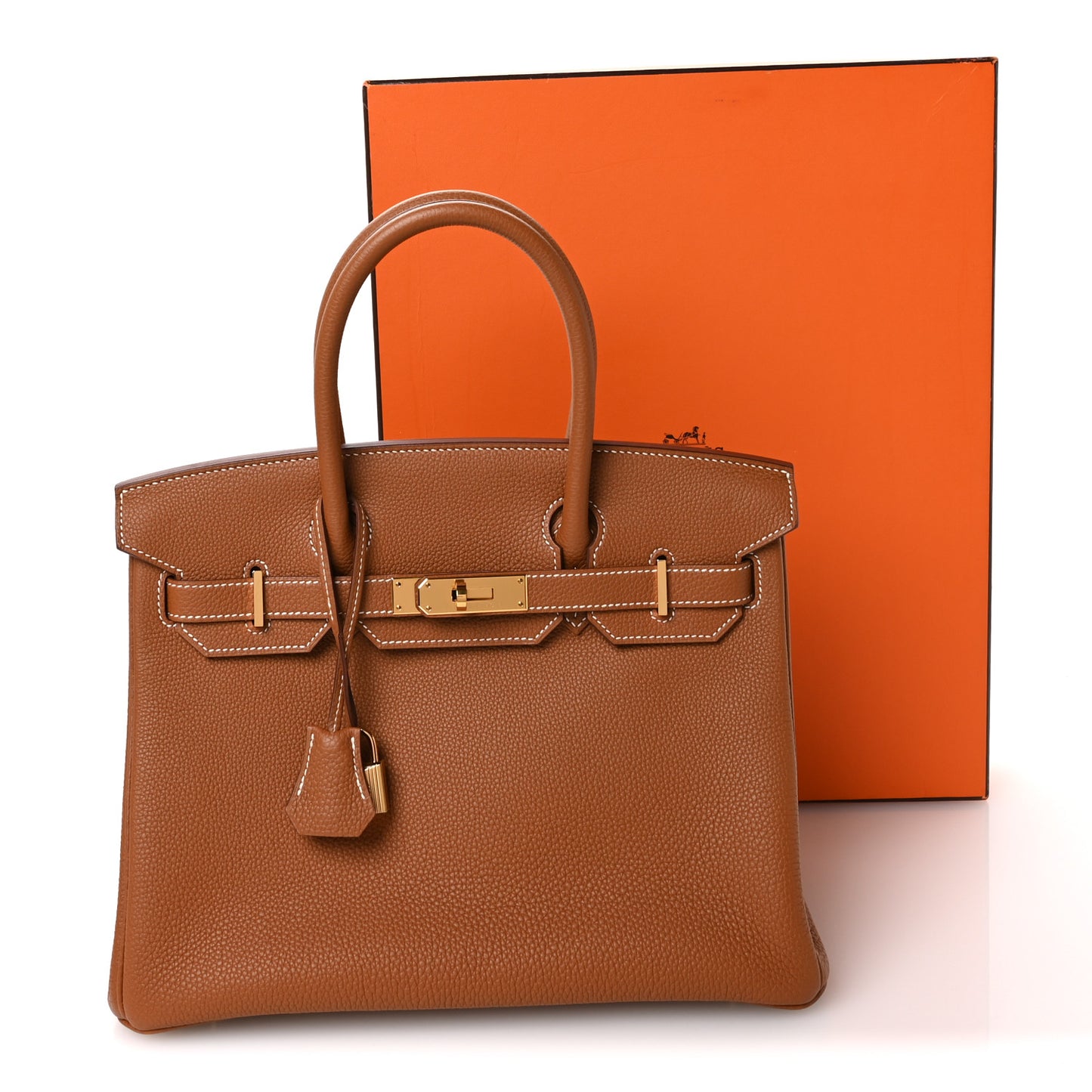 Togo Birkin 30 Gold
