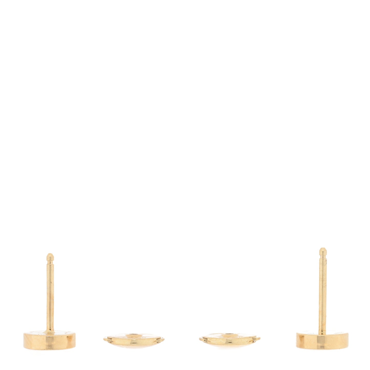 18K Yellow Gold LOVE Earrings