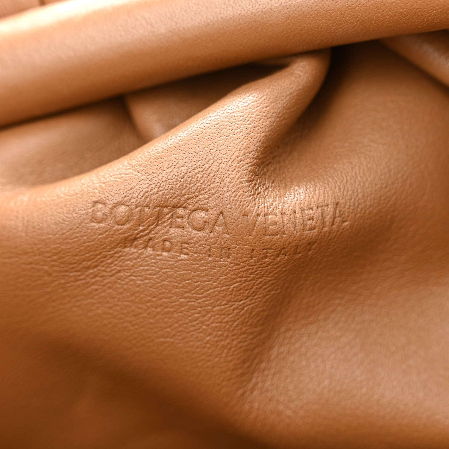 Bottega Veneta Butter Calfskin The Mini Pouch Cammello 6 of 11