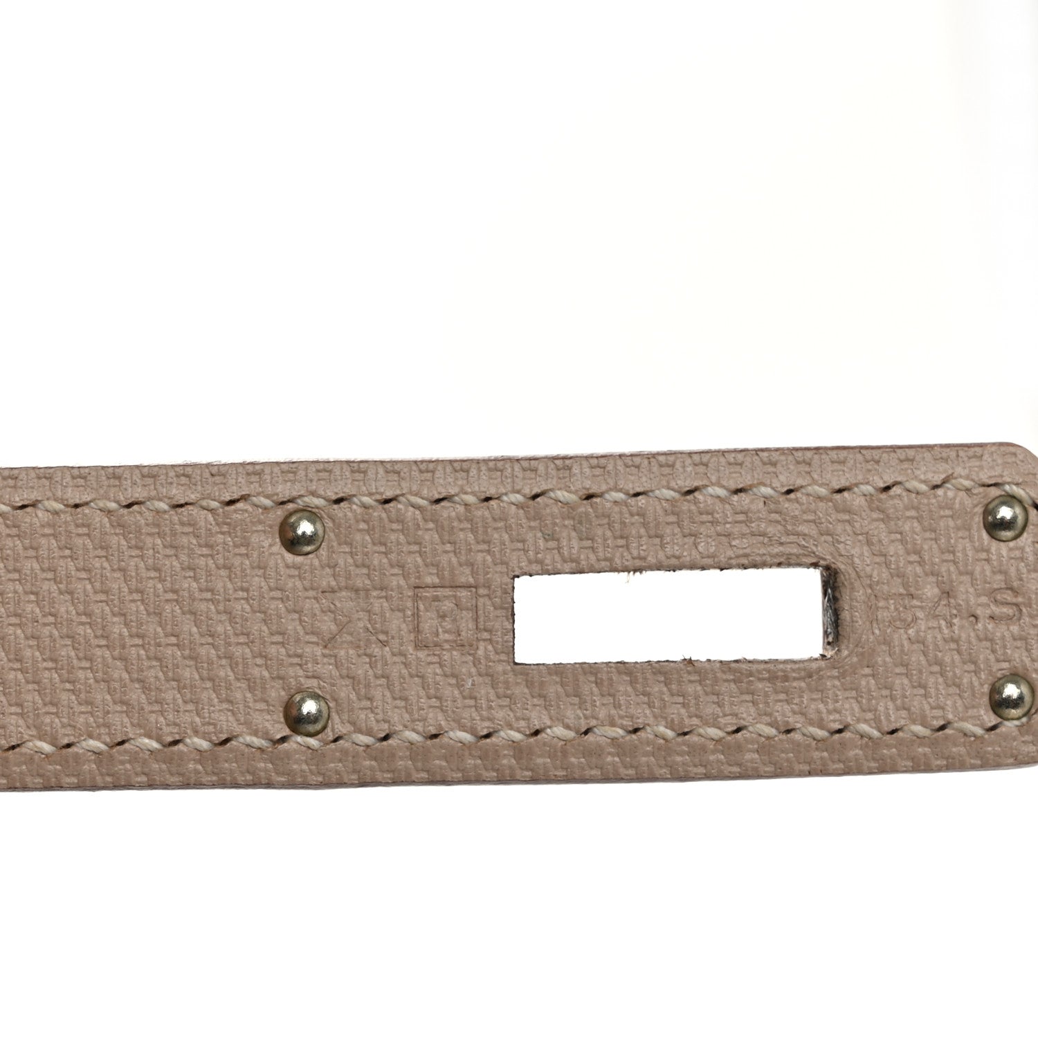 Hermes Grain d'H Kelly Sellier 32 Argile 7 of 13