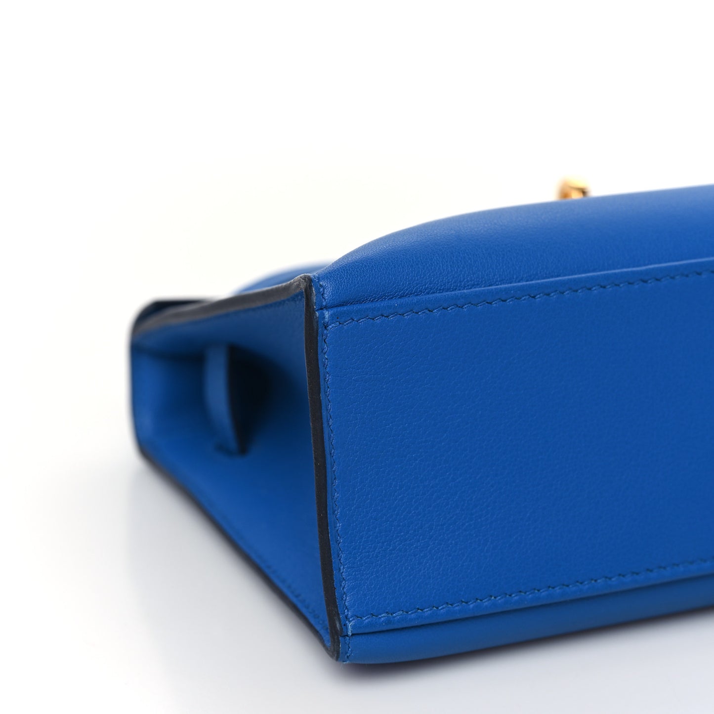 Swift Kelly Pochette Clutch Bleu Zellige