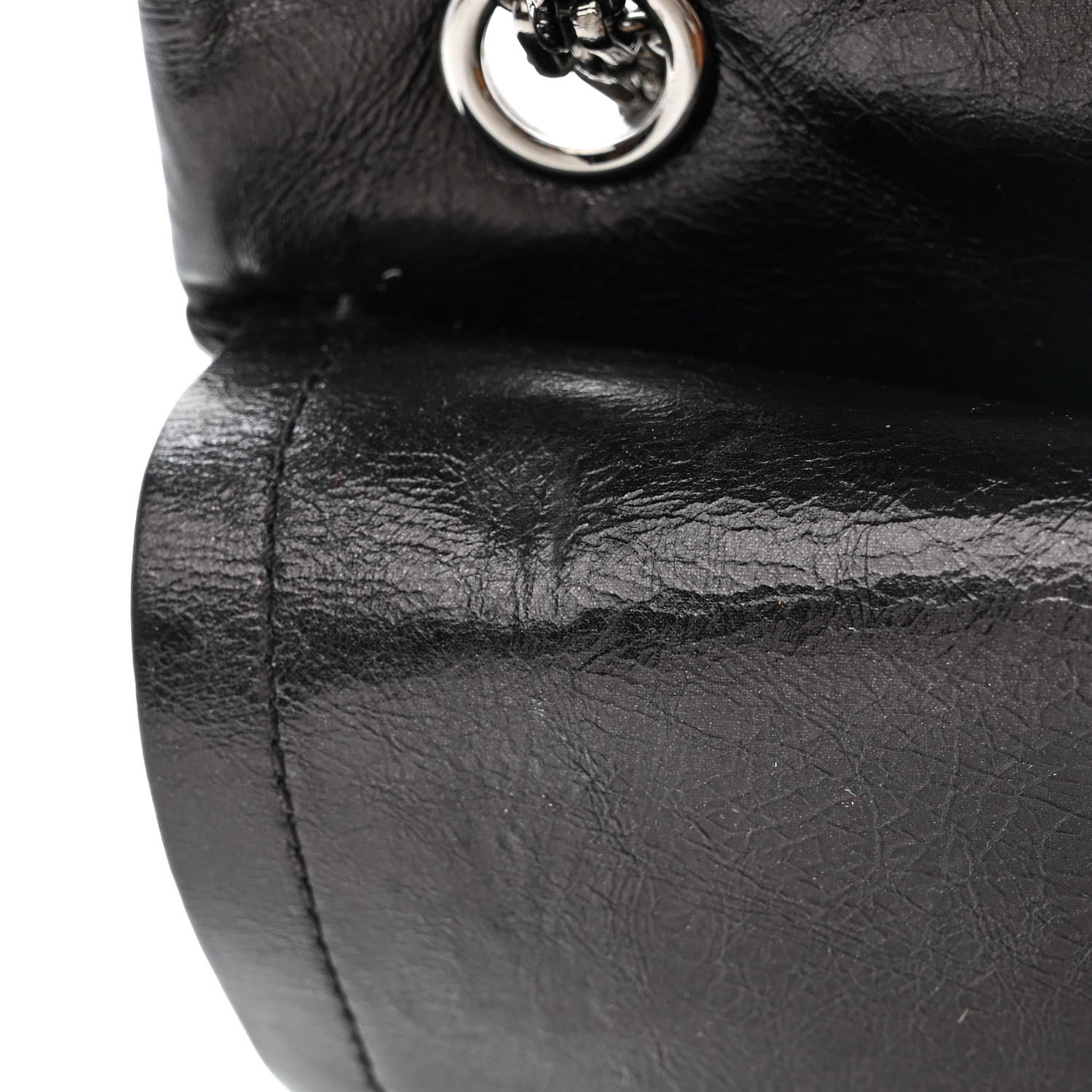 Chanel Aged Calfskin Quilted 2.55 Reissue 226 Flap Black 11 of 14