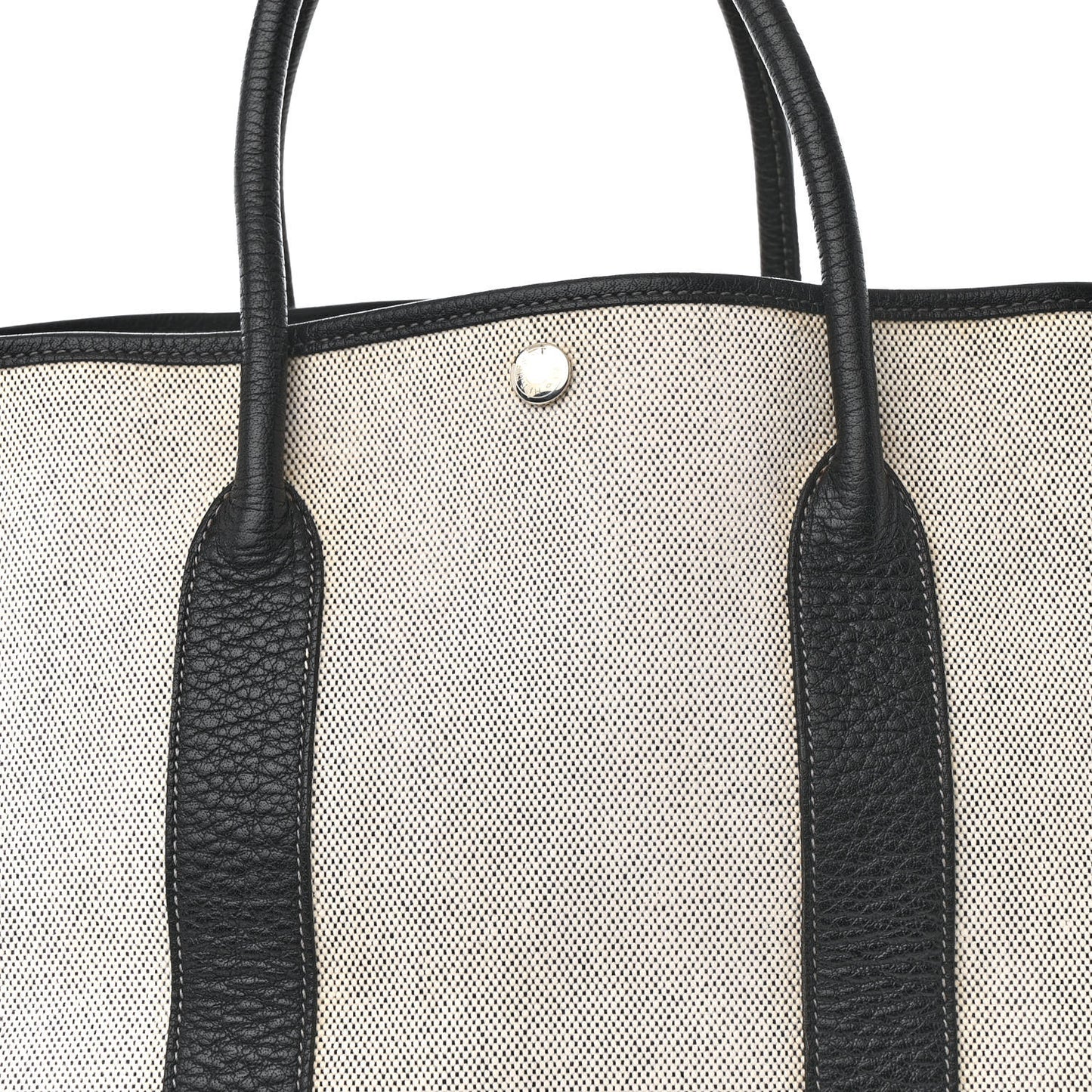 Toile Buffle Skipper Garden Party 36 MM Tote Black