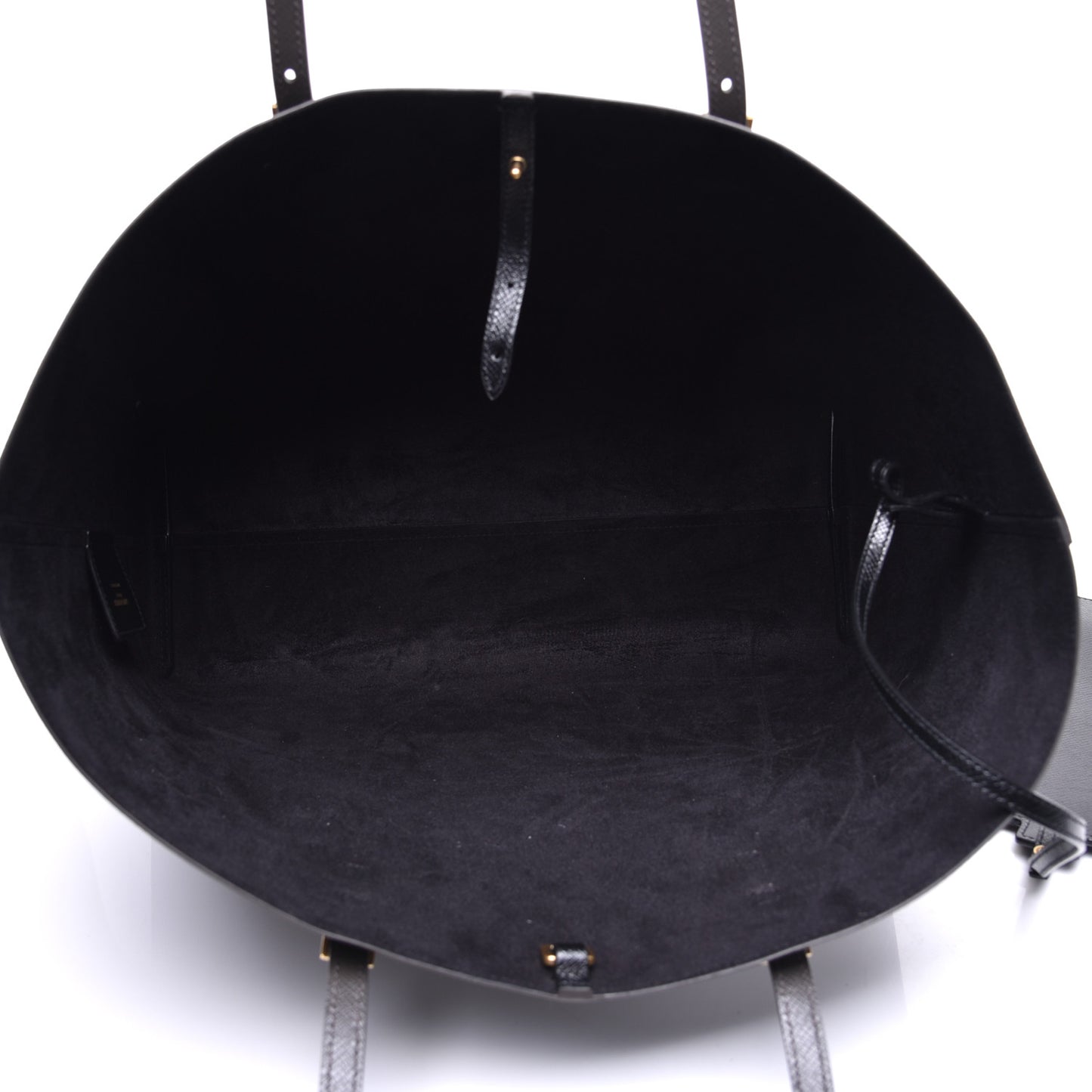 Calfskin Large Shopping Tote Pebble