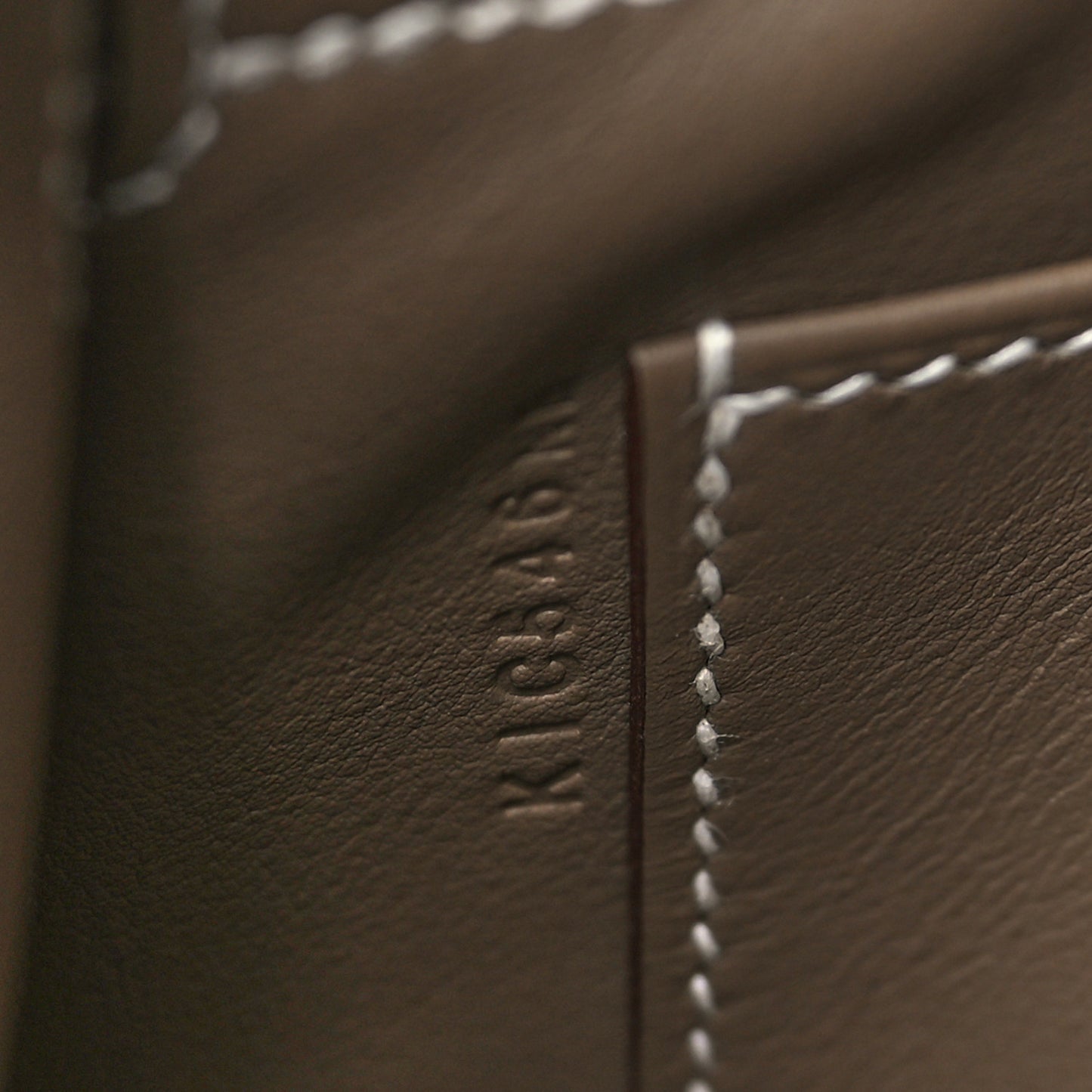 Swift Kelly Pochette Clutch Etoupe