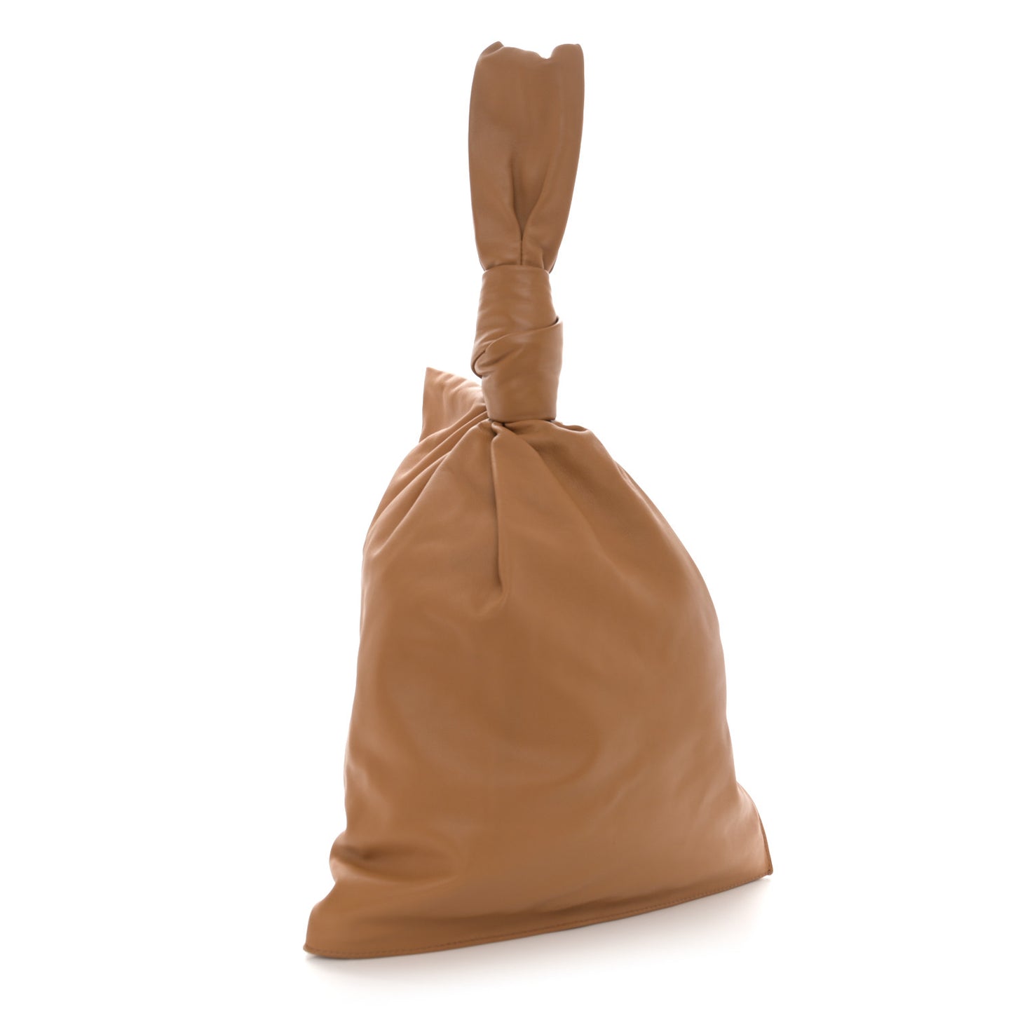 Supple Calfskin BV Twist Caramel