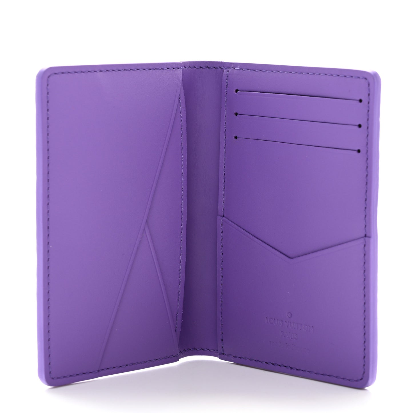 Taurillon Monogram Pocket Organizer Violet