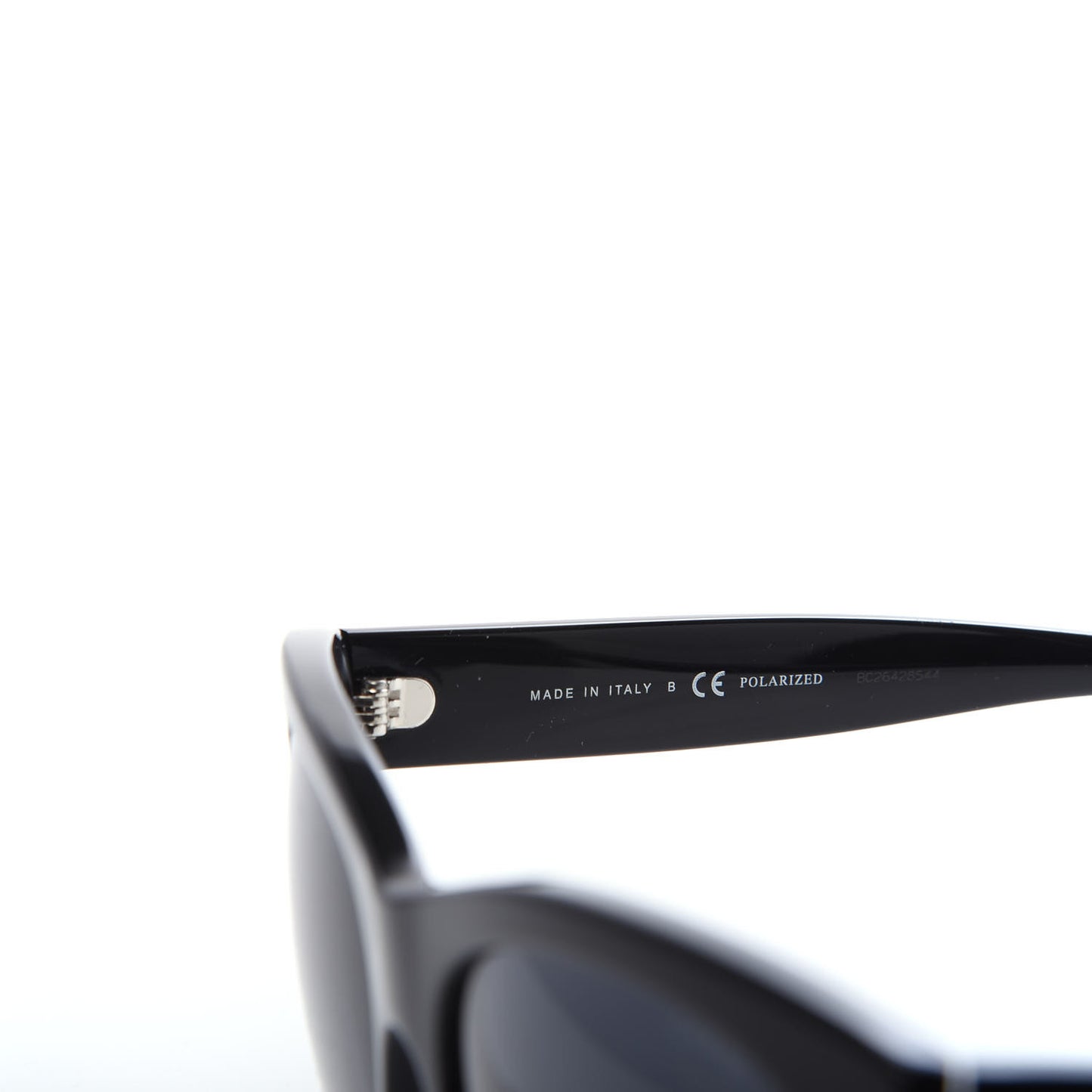 Acetate Square CC Sunglasses 5380 Black