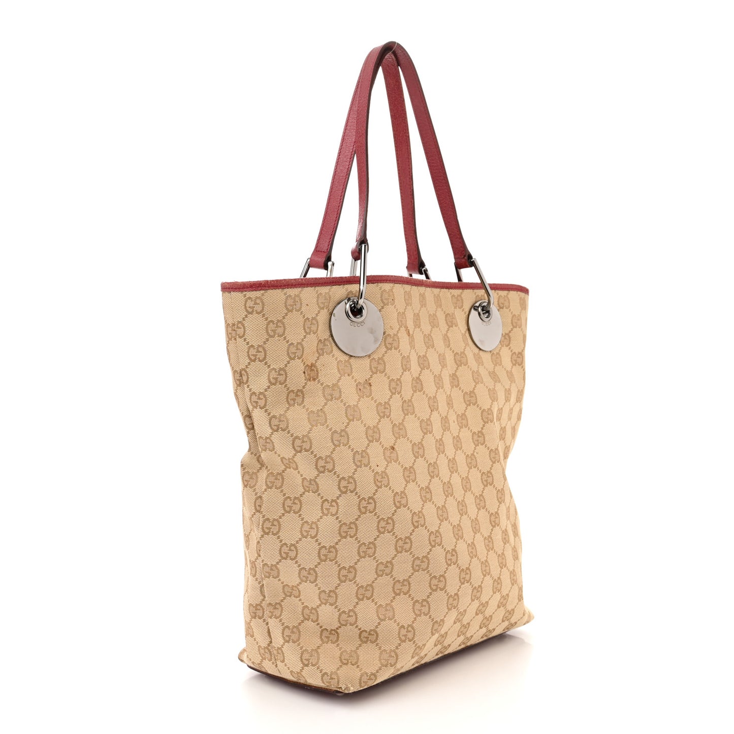 Monogram Large Eclipse Tote Red