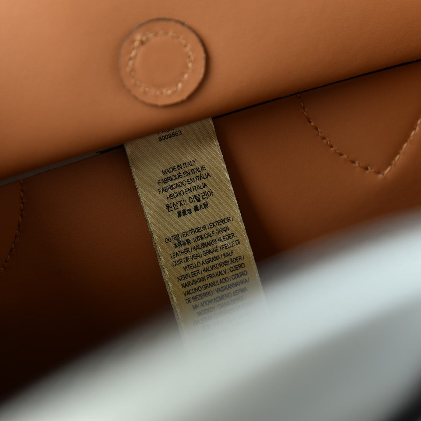 Soft Grain Calfskin Small Belt Bag Mineral Grey