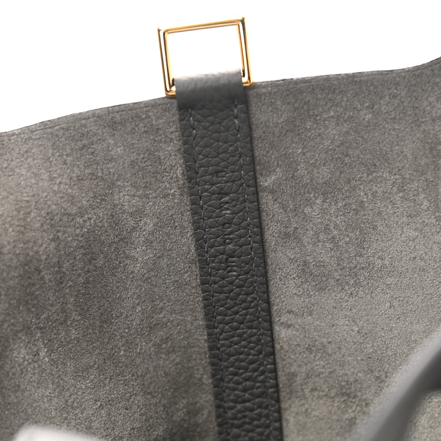 Hermes Taurillon Maurice Picotin Lock 18 PM Graphite 6 of 7