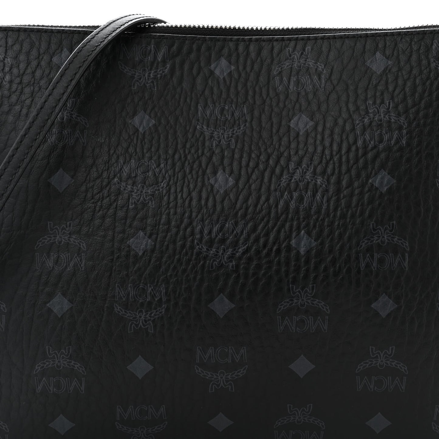 Visetos Medium Crossbody Pouch Black