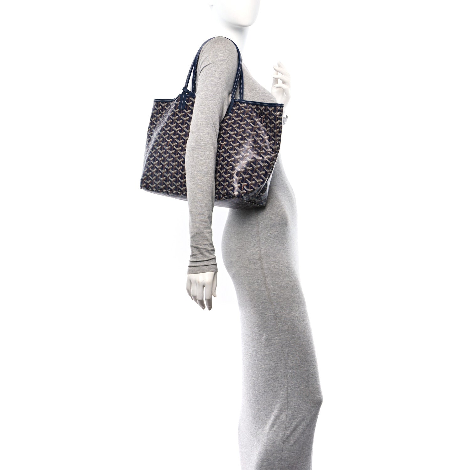 Goyard Goyardine Saint Louis PM Navy 2 of 11