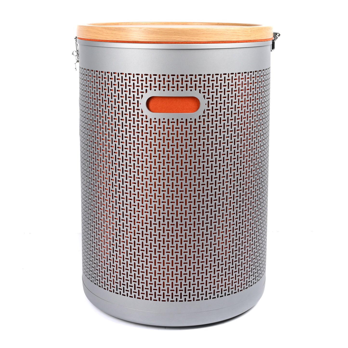 Aluminum Felt Oak Wood Carrou'Selle Saddle Box