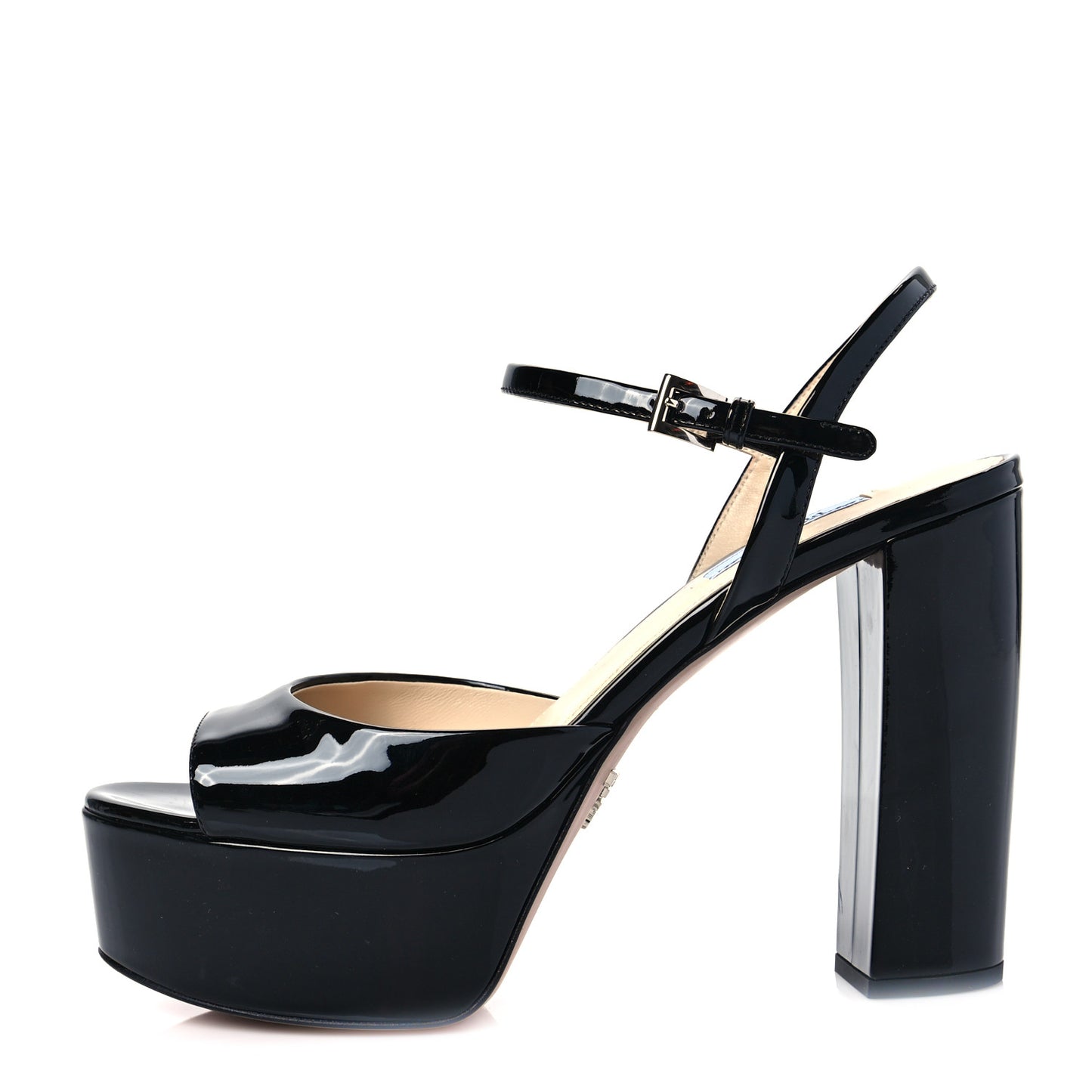 Vernice Platform 40/115mm Sandals 38.5 Black