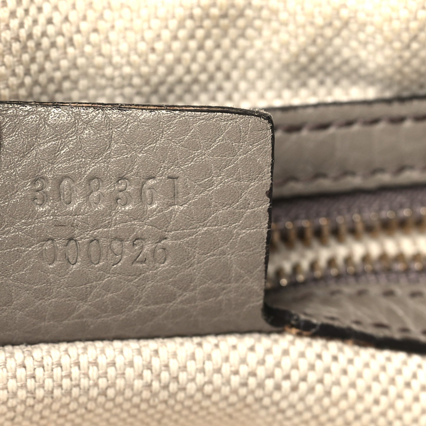 Pebbled Calfskin Small Soho Hobo Fango
