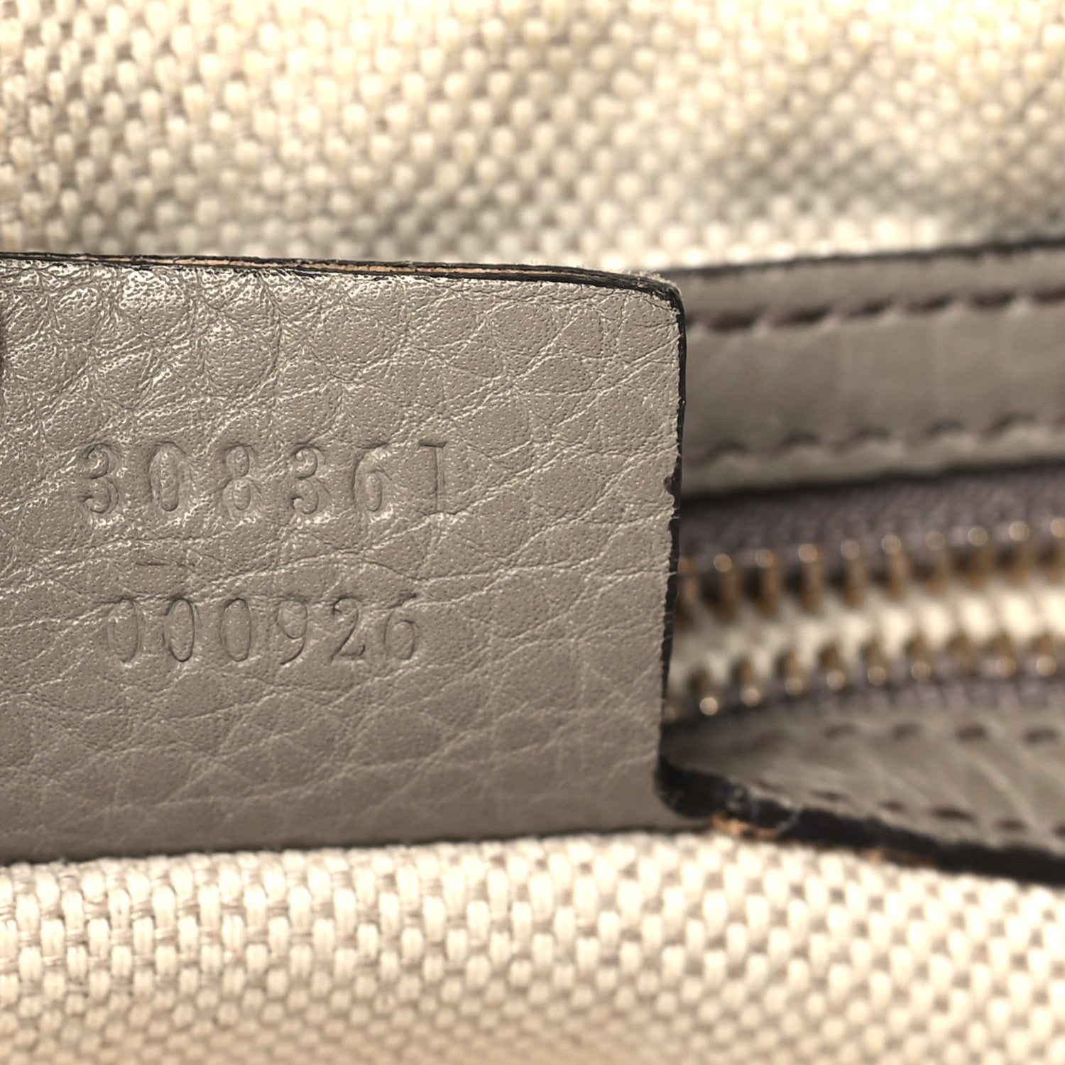 Gucci Pebbled Calfskin Small Soho Hobo Fango 7 of 12