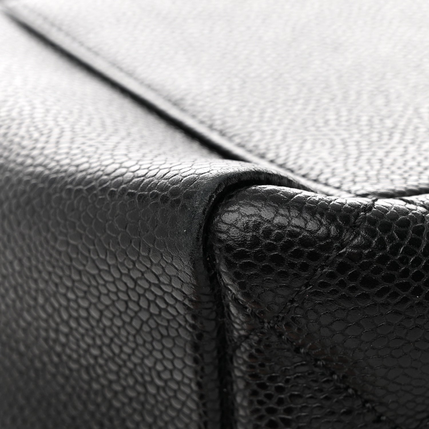 Chanel Caviar Quilted Grand Shopping Tote GST Black 17 of 20