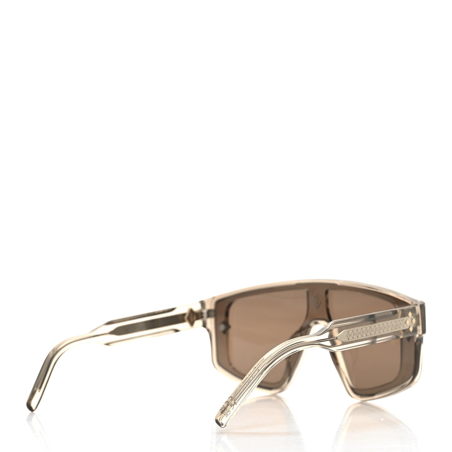 Acetate CD Diamond M1U Mask Sunglasses Grey