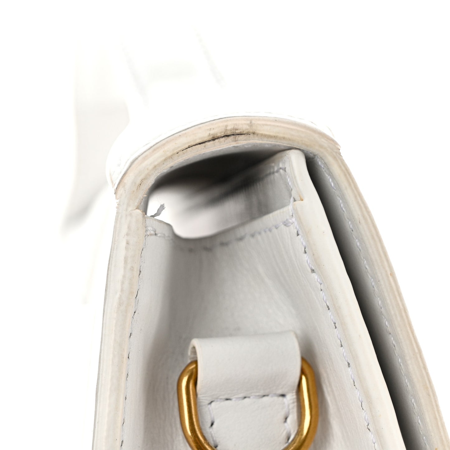 Smooth Calfskin Le Grand Bambino White