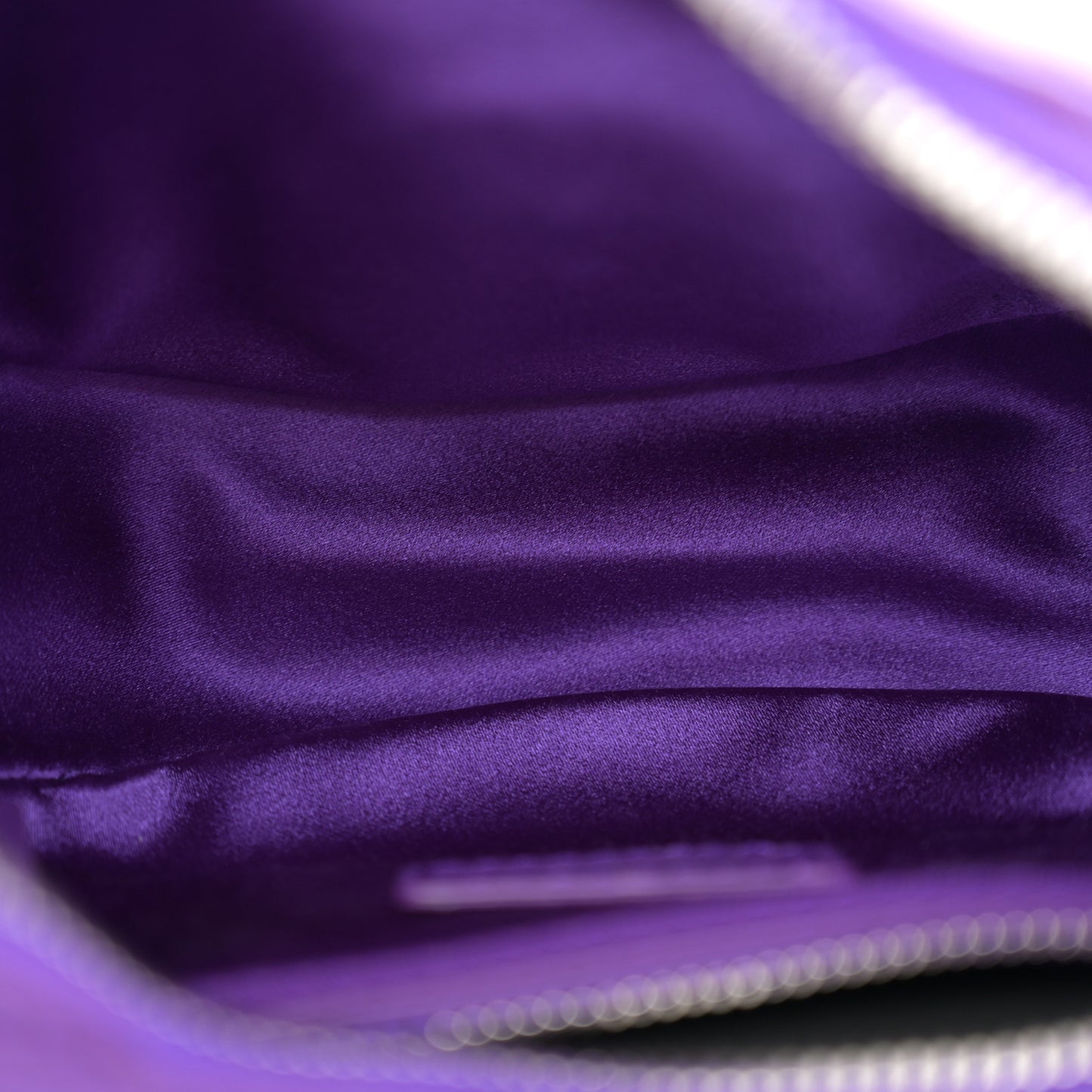 Crystal Repeat Mini Hobo Purple