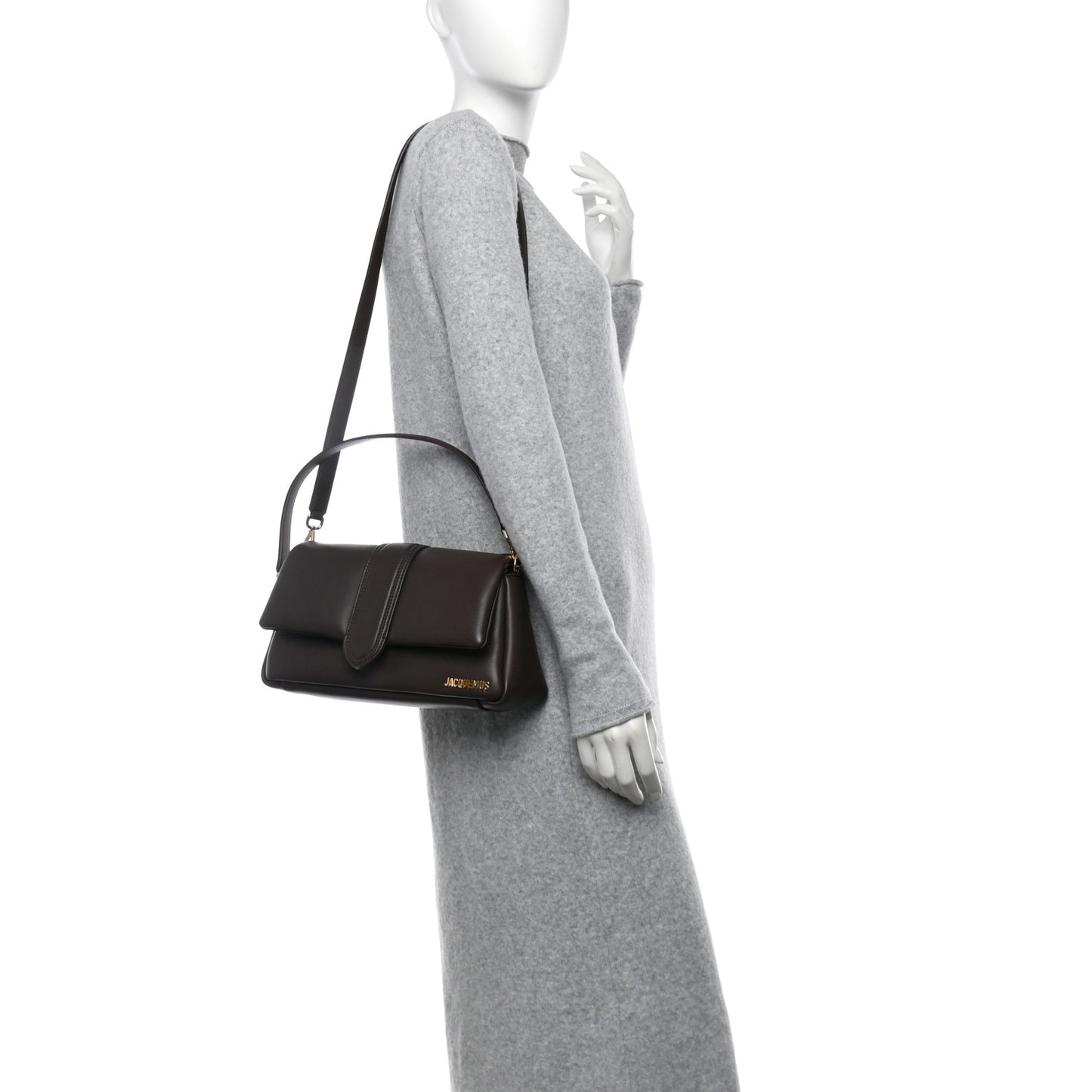 Padded Lambskin Le Bambimou Brown