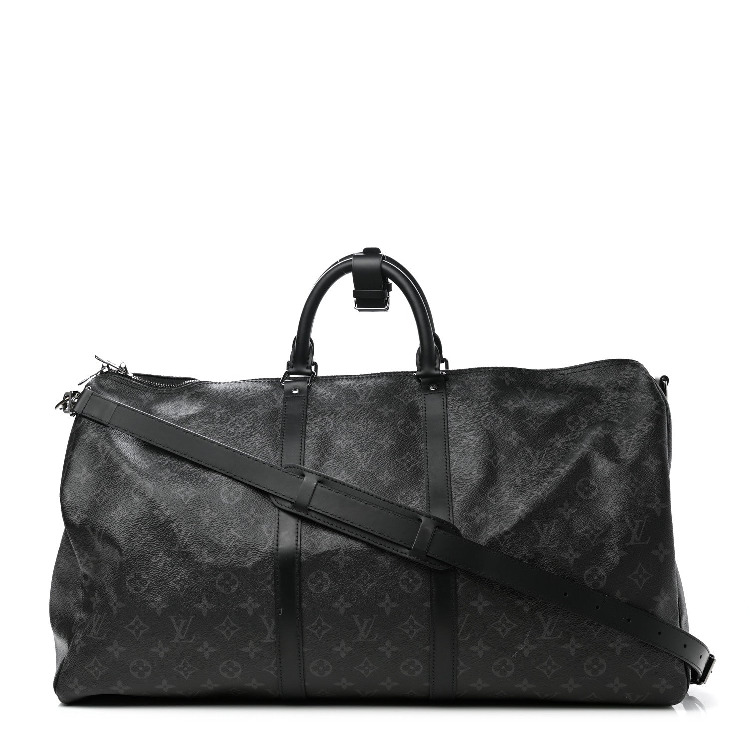 Louis Vuitton Monogram Eclipse Keepall Bandouliere 55 1 of 13