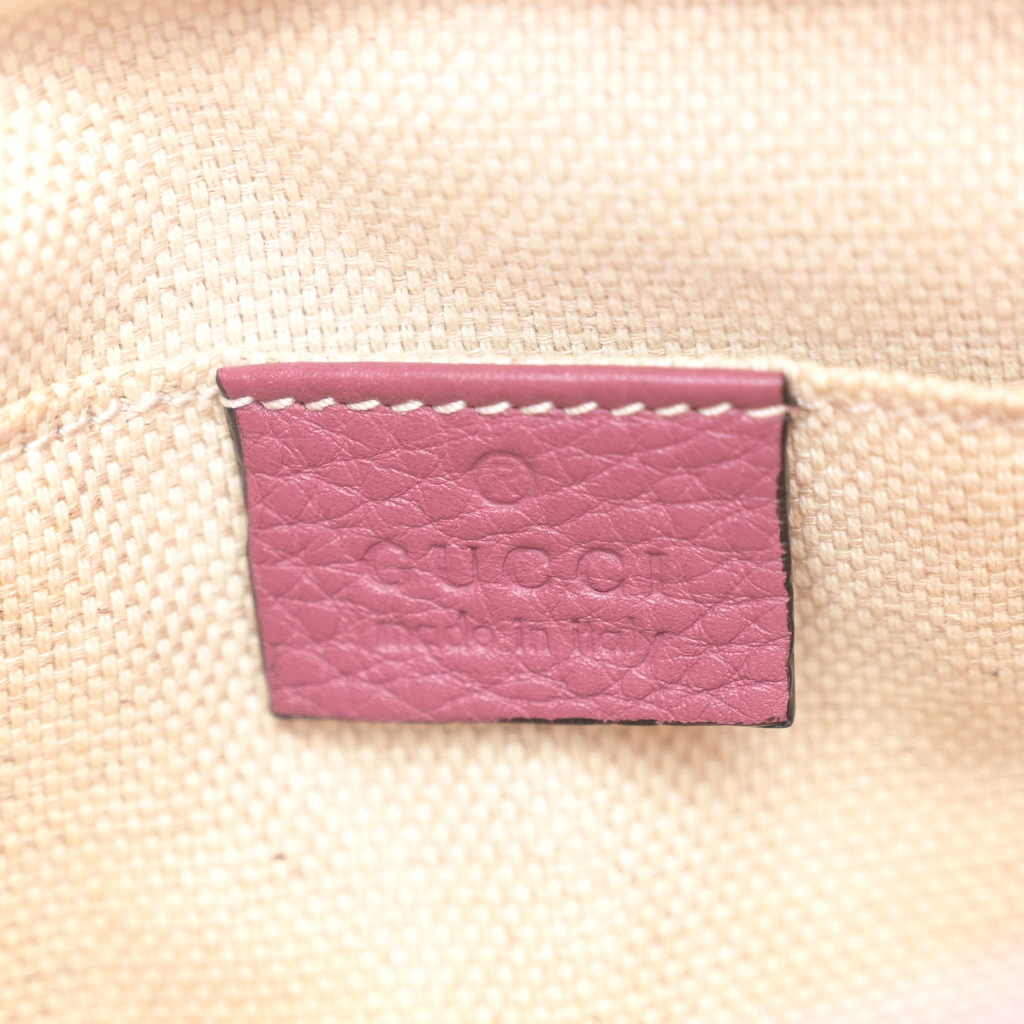 Cellarius Calfskin Small Soho Disco Bag Bright Bouganville