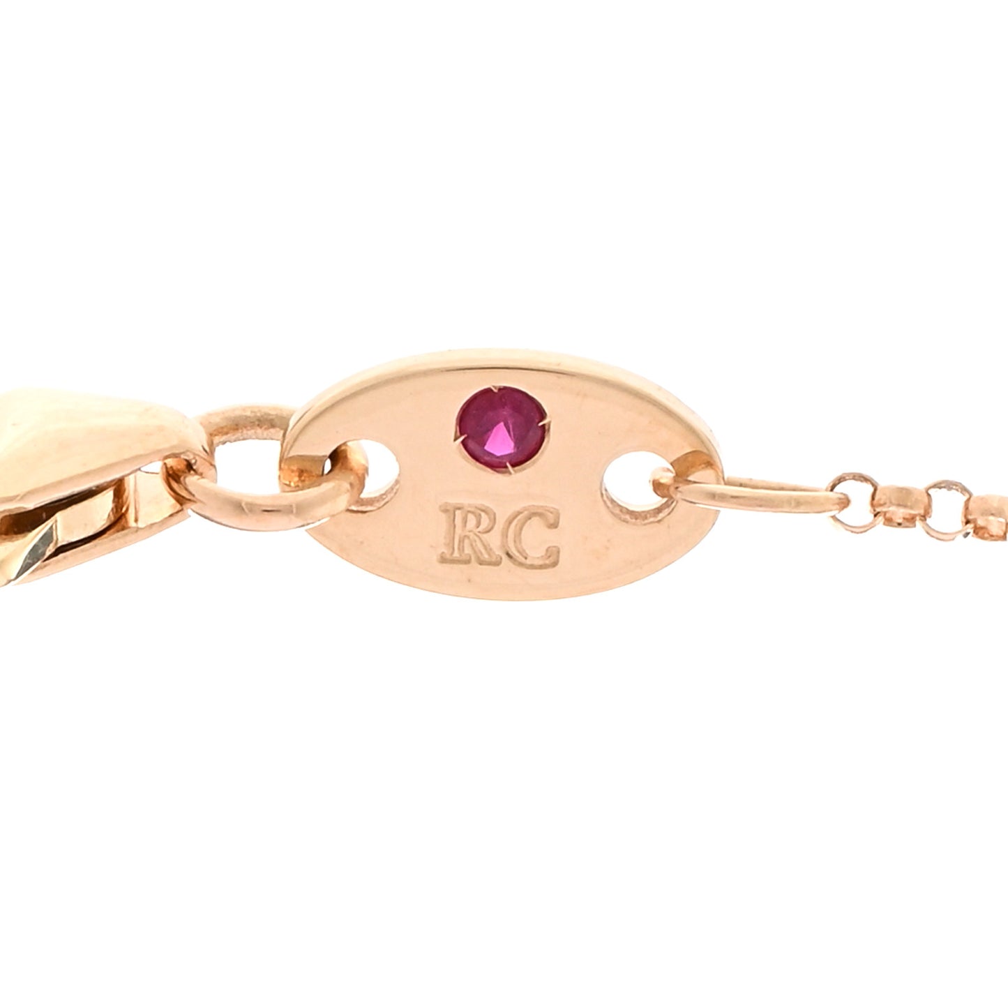 18K Rose Gold Diamond Petite Venetian Princess Flower Pendant Necklace