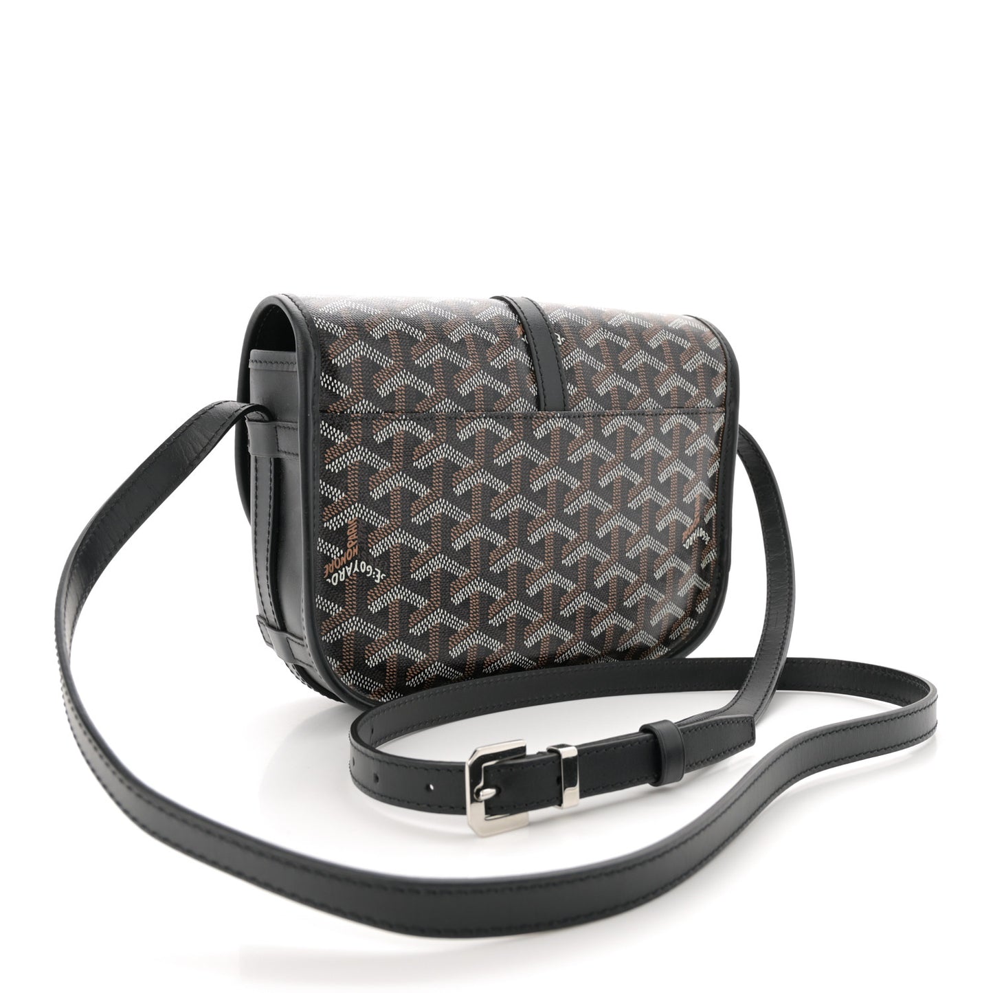Goyardine Belvedere II PM Messenger Bag Black