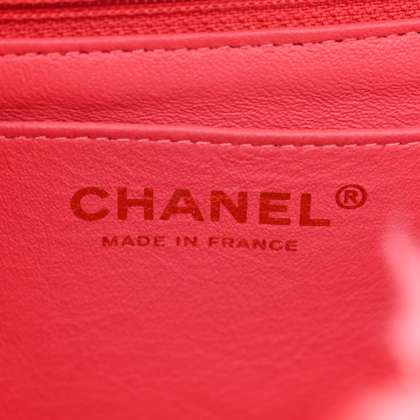 Tweed Quilted Mini Rectangular Flap Pink