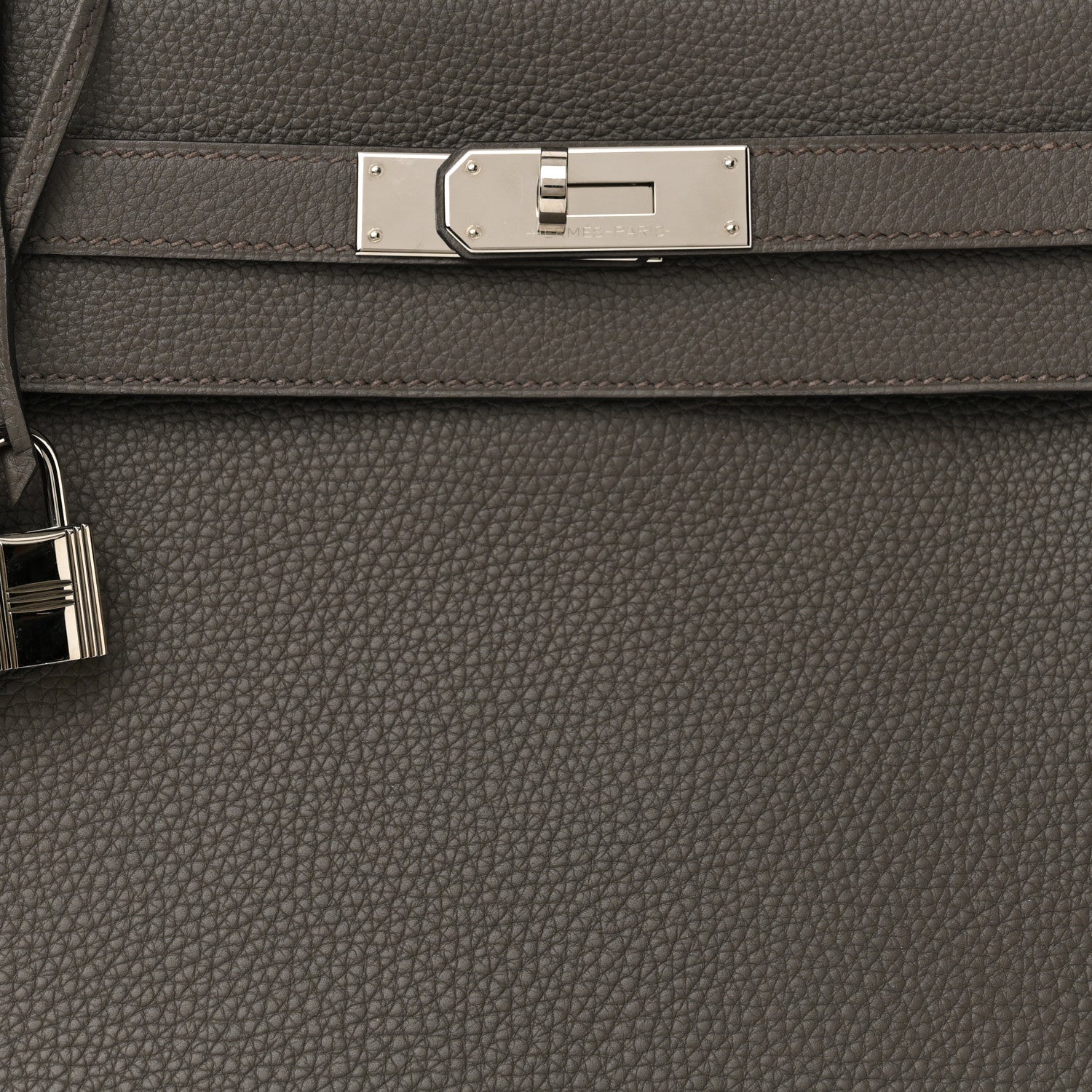 Hermes Togo Kelly Retourne 32 Etain 8 of 11