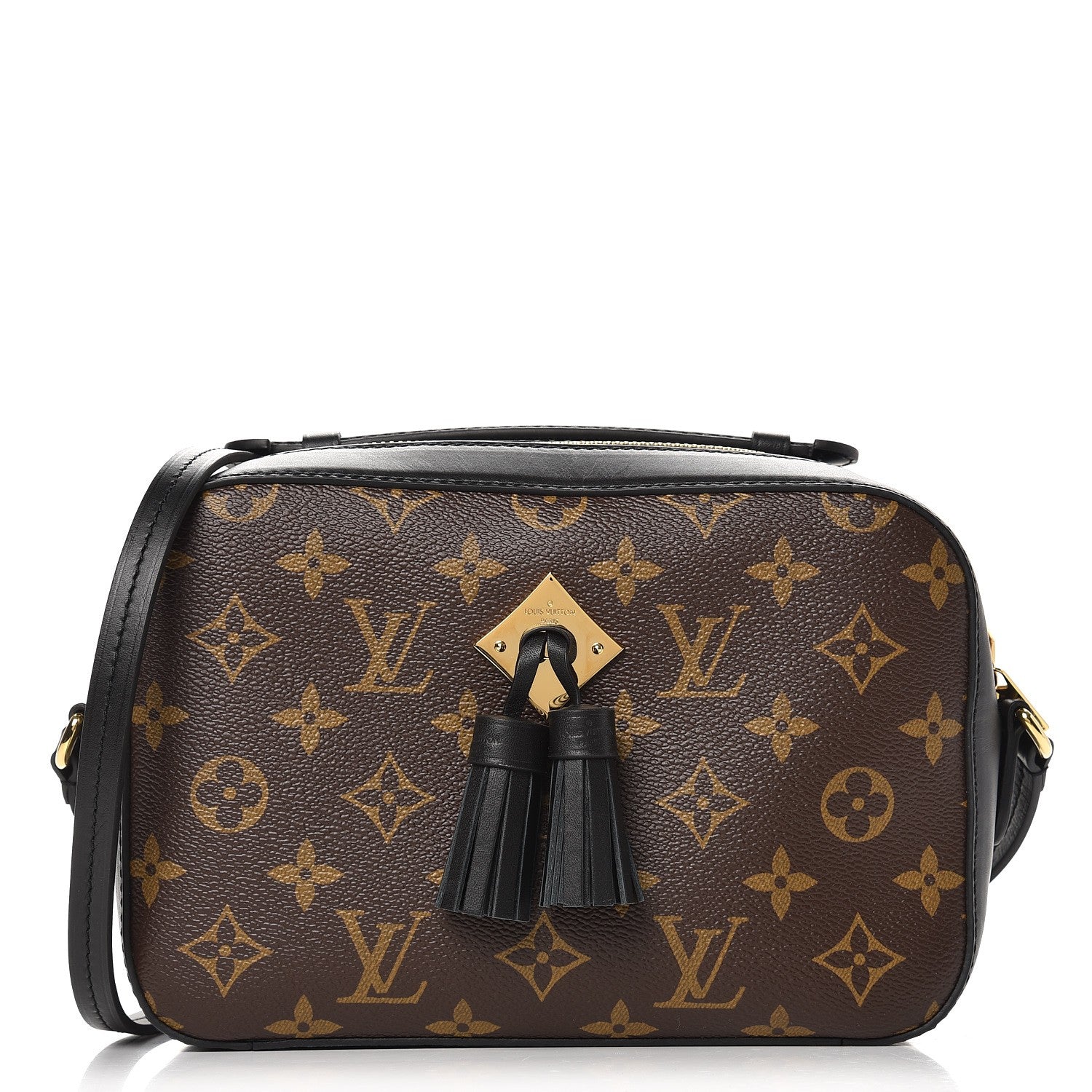 Louis Vuitton Monogram Saintonge Black 248173 – FASHIONPHILE