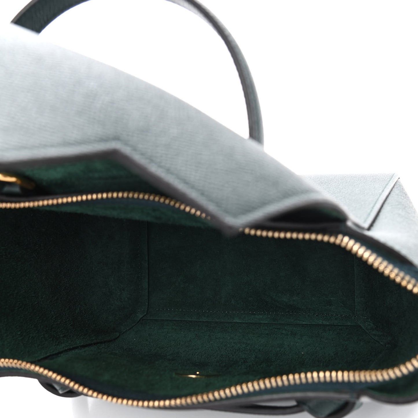 Grained Calfskin Nano Belt Bag Amazone