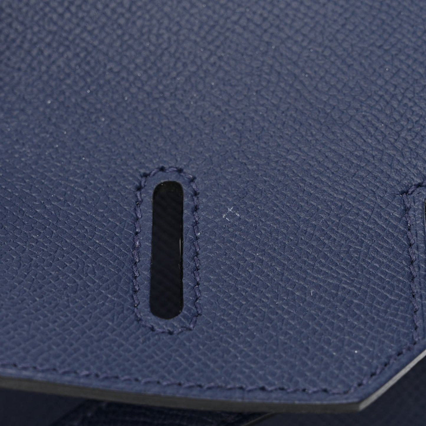 Epsom Horseshoe Birkin 35 Bleu Saphir