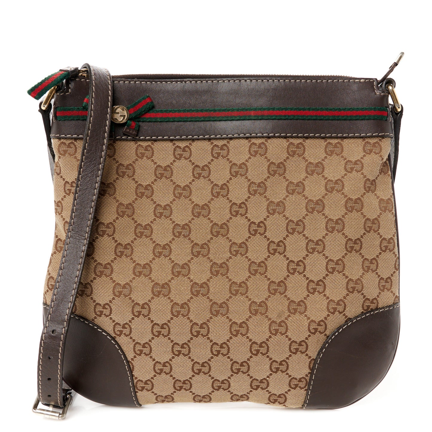 Monogram Mayfair Messenger Brown
