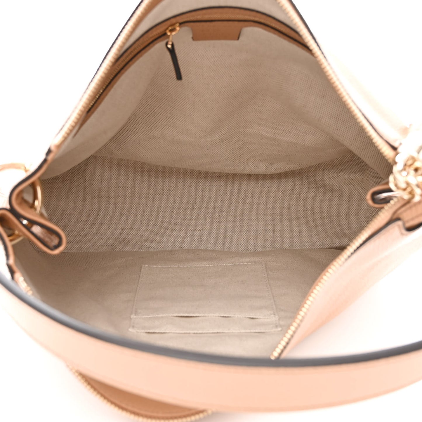 Pebbled Calfskin Large Soho Hobo Camelia