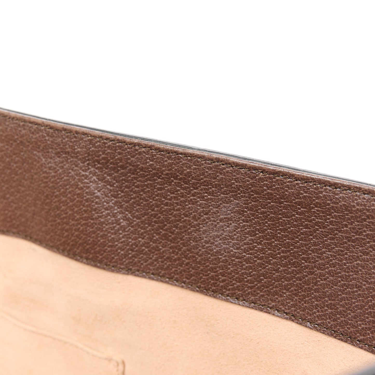 GG Supreme Monogram Medium Ophidia Shopping Tote Brown